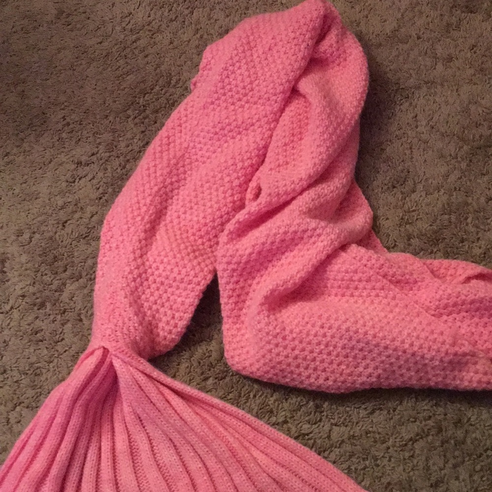 Pink mermaid Blanket